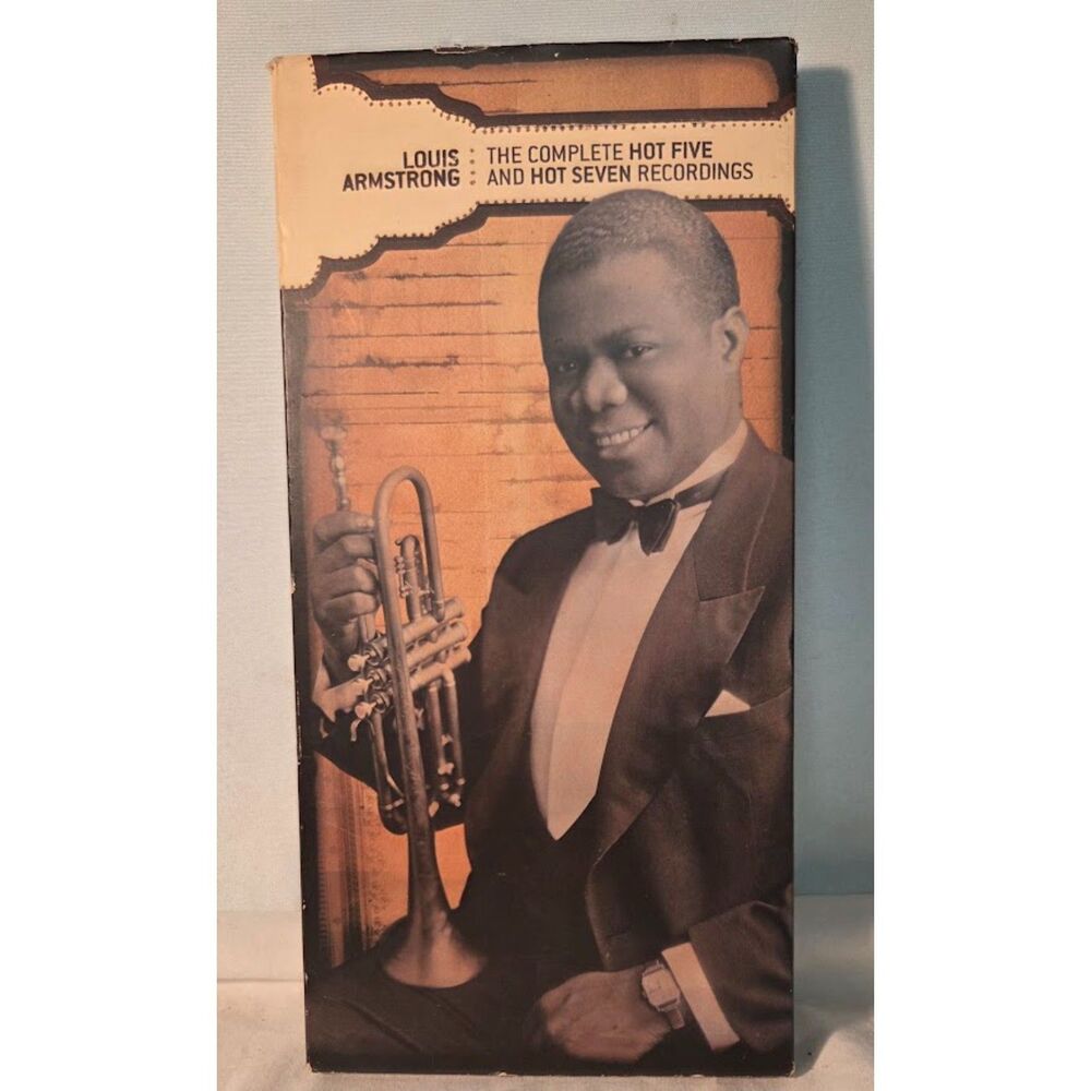 Louis Armstrong Complete Hot Five & Hot Seven Recordings 4 CD Box Set Jazz